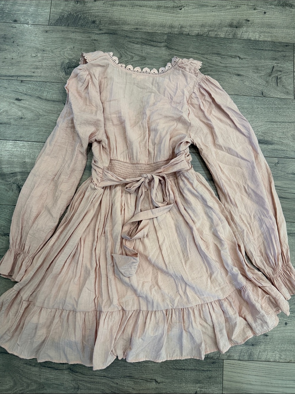 Women’s Mini Ruffle Dress - Picture 5 of 5